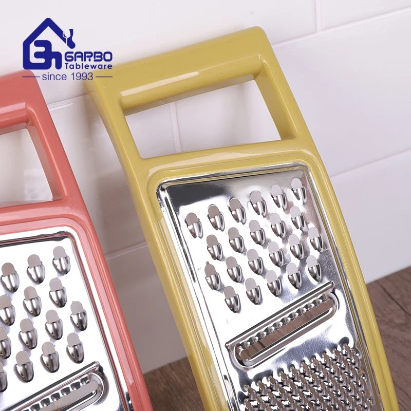 Factory Stainless Steel Cheese Shredder Lemon Vegetable Grater for Kitchen