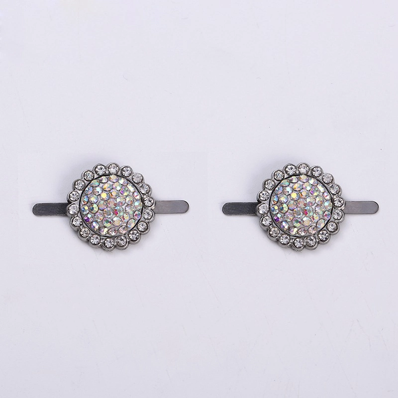 Wholesale/Supplier Jewelry Decoration Rhinestone Shoe Ornament with Clips for Shoes