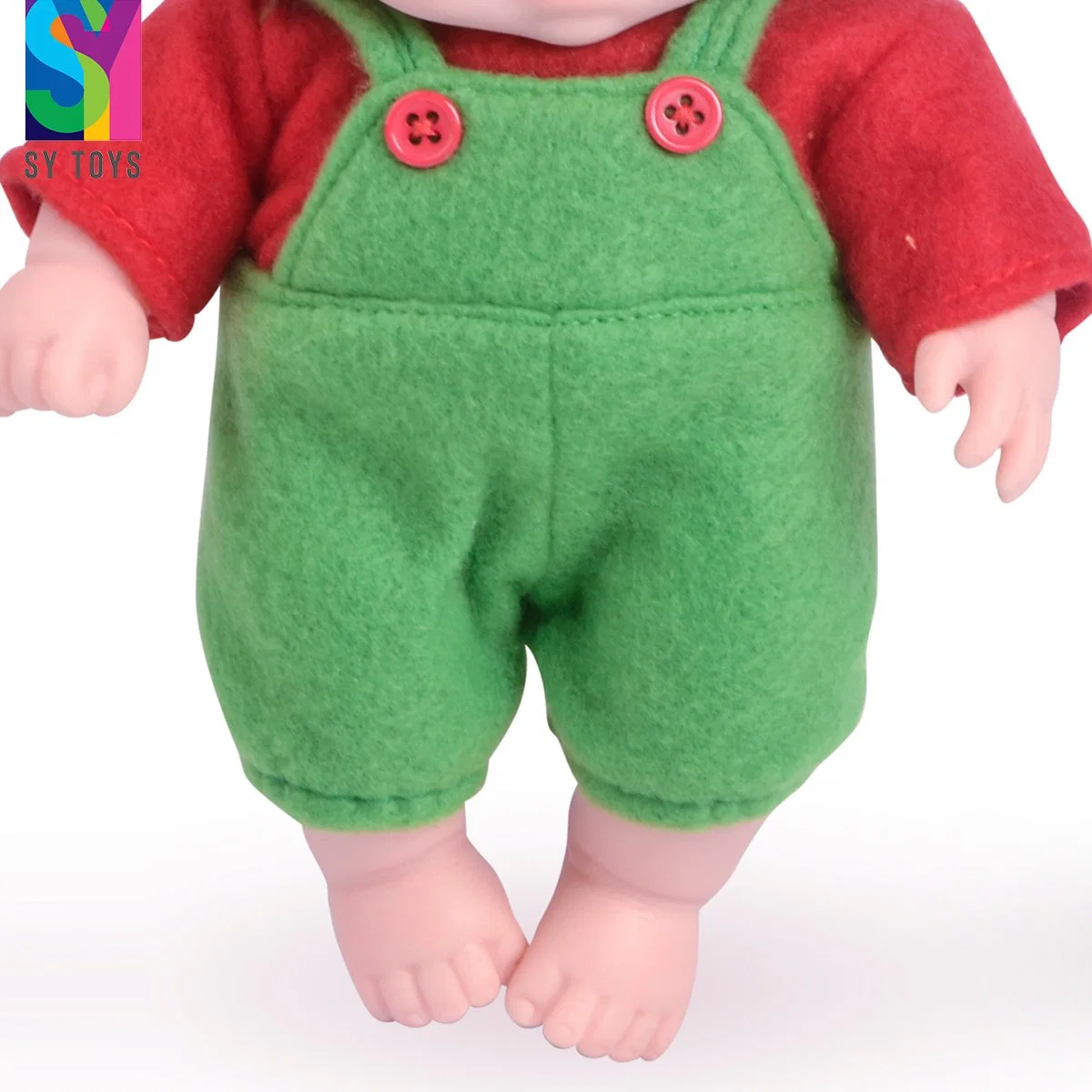 Sy Toys Baby Puppe Geschenk Spielzeug Silikon Baby Puppe Lebensecht Wiedergeborene Puppen Neugeborener Junge Silikon Puppen Baby Spielzeug für Kinder