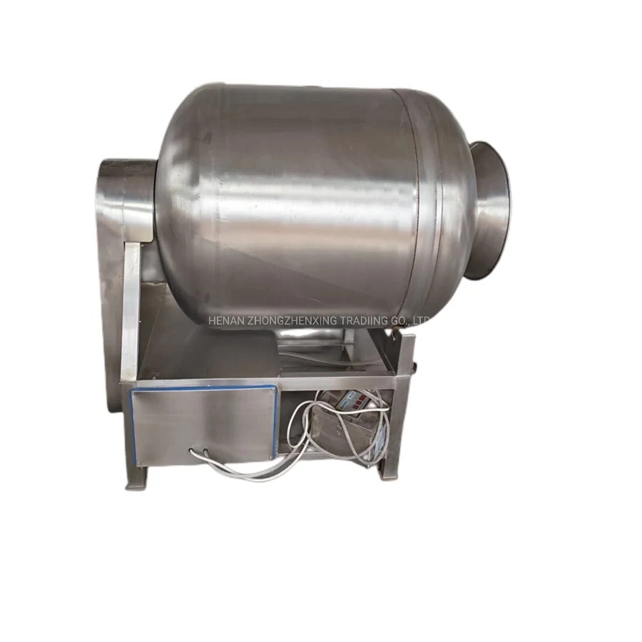 Small Diced Pork Marinade Rolling and Kneading Machine Stainless Steel Vacuum Frequency Conversion Rolling and Kneading Equipment Conditioning Products Into Th