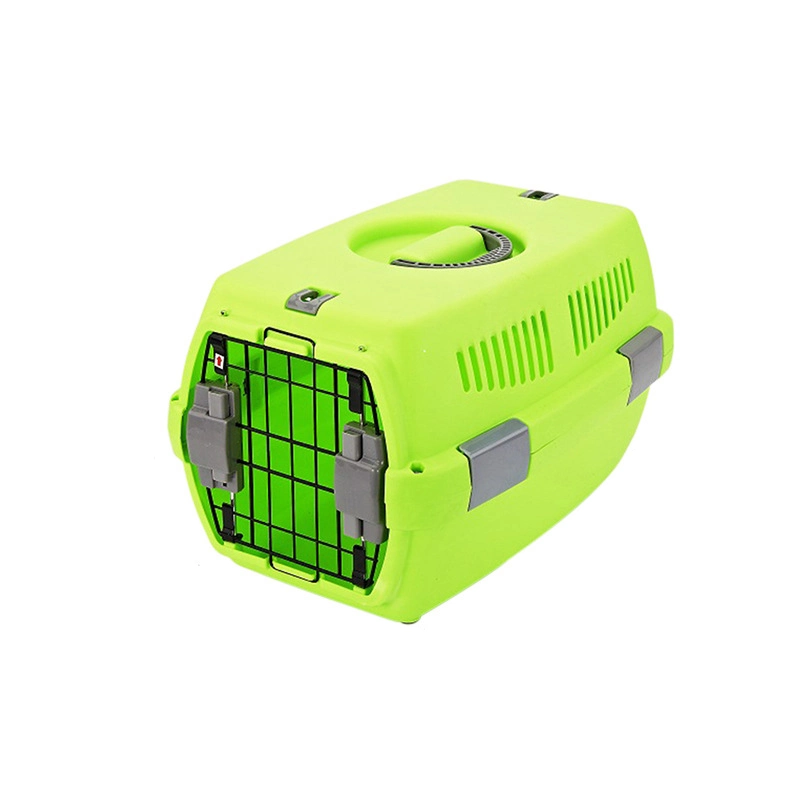 Cuadro de la línea aérea de plástico PET Carrier Carrier Pet Pet Comfortabe Caja de seguridad y la caja de transporte