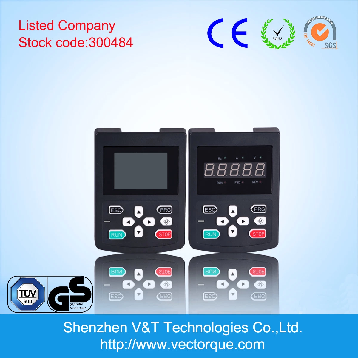 V&T V9 110kw V/F Vector Torque Control with Encoder Feedback VFD