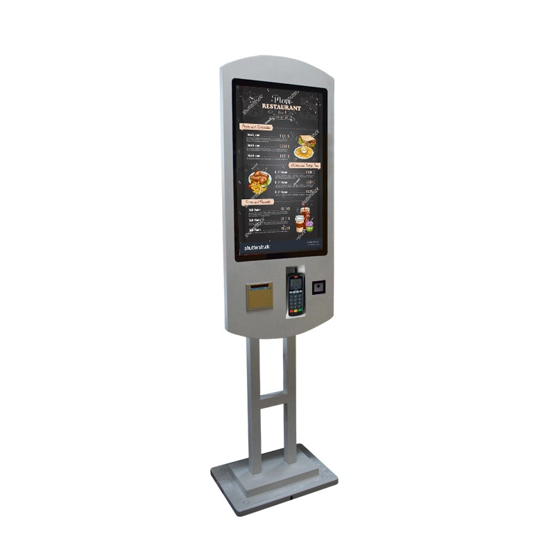 Fast Food Ordering Self Service Kiosk Manufacturer Digital Signage Display Restaurant