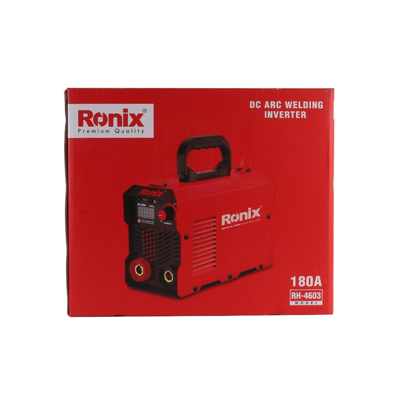 Ronix Rh-4603 Portable Mini Arc Welding Machine Handheld DC 65V 30-180A Pure Copper Inverter Welding Machine Electric Tools