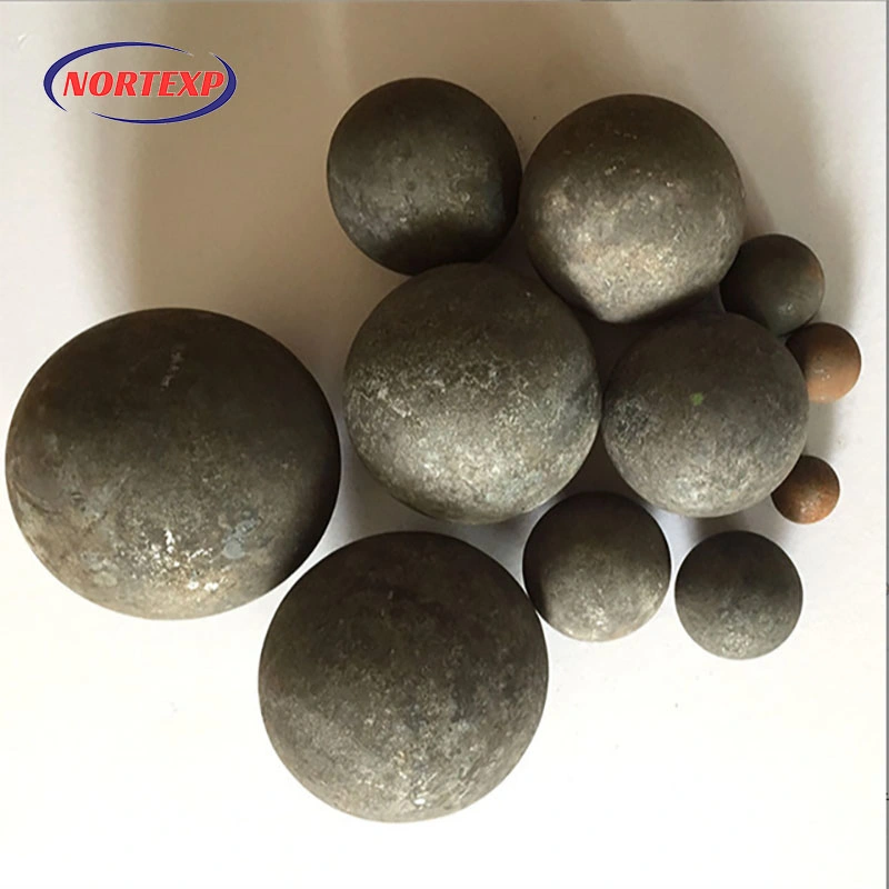 Forged Steel Ball Made by Wear Resistant Material Using for Mineral Machine