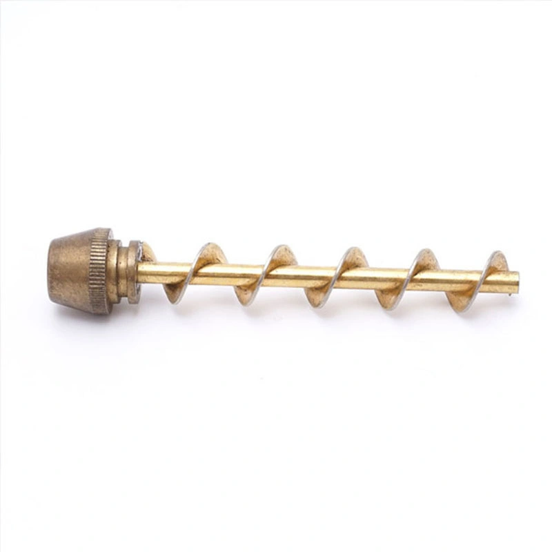 Factory Direct Supply Walking Machine Precision CNC Custom Machining Copper Screw Non Standard Brass Surface Electroplating Thread Column Accessories