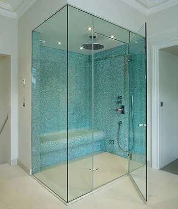 6mm 8mm 10mm 12mm Clear Tempered Glass Shower Wall Panel Factory