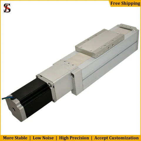 CNC Linear Rail Guide Stage Actuator Ball Screw Motion Slide Table NEMA 24 Motor