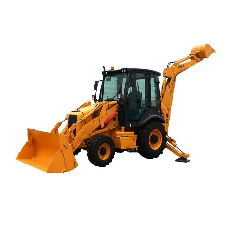 4 Wheel Drive New Backhoe Loader 766A