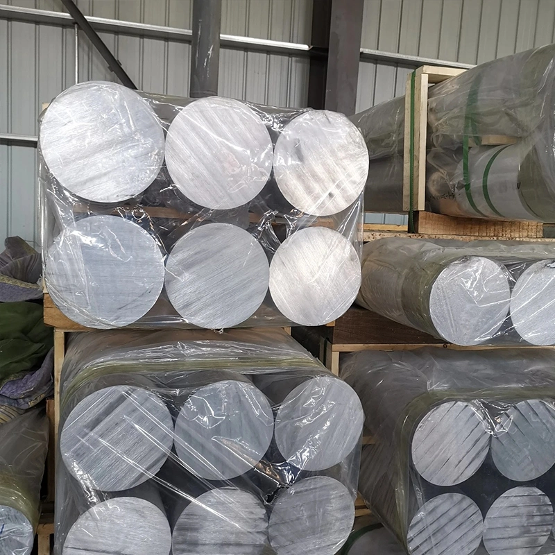 Alliage d'aluminium personnalisé National Grade 6061 T5 6063 T6 7050 7075 6061 6063 6082 5083 2024 T6 / T651 tige Barre d'angle plate en aluminium extrudé en stock