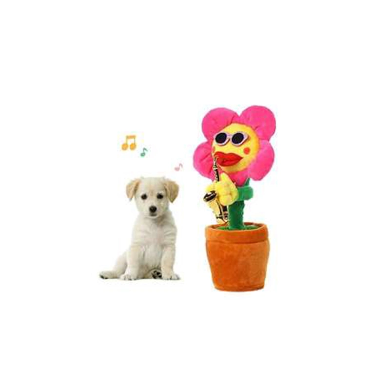 Reproductor de música Bluetooth/eléctrico de juguete de peluche de girasol de peluche cantar de la fábrica de juguetes de peluche