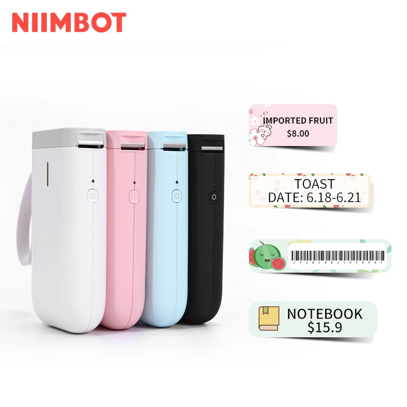 Niimbot D11 Bluetooth Thermal Mini Portable Label Printer 15mm Name Sticker Printing Machine