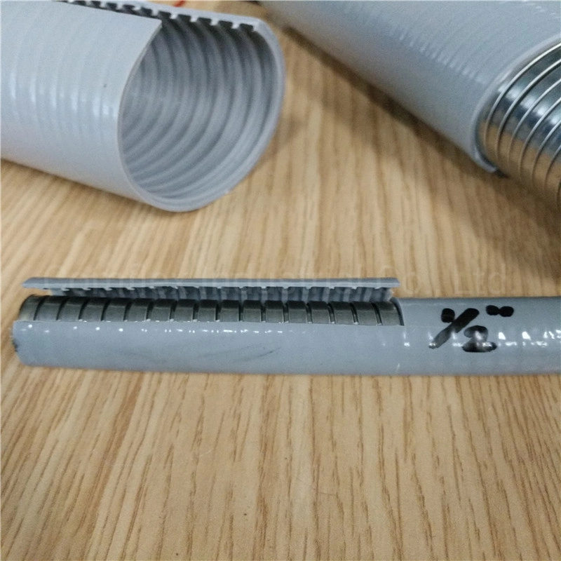 Plastic Coated PVC Coated Flexible Stainless Steel Metal Conduit Tube