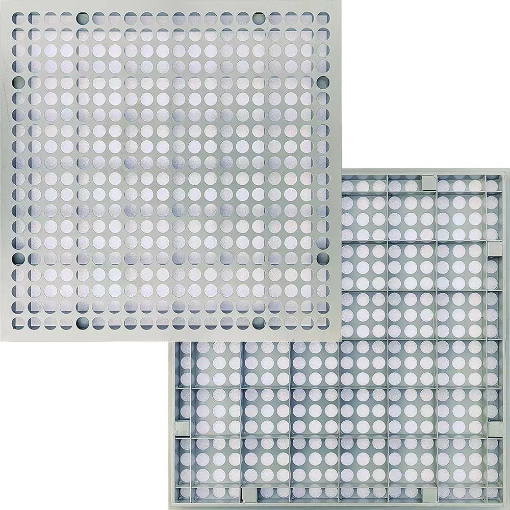 Ventilation Perforated Board Concrete Raised False Floor Adjustable Flooring