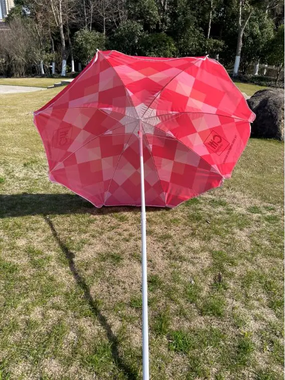 1.8m 170t Polyester Cheap Sun Beach Umbrella