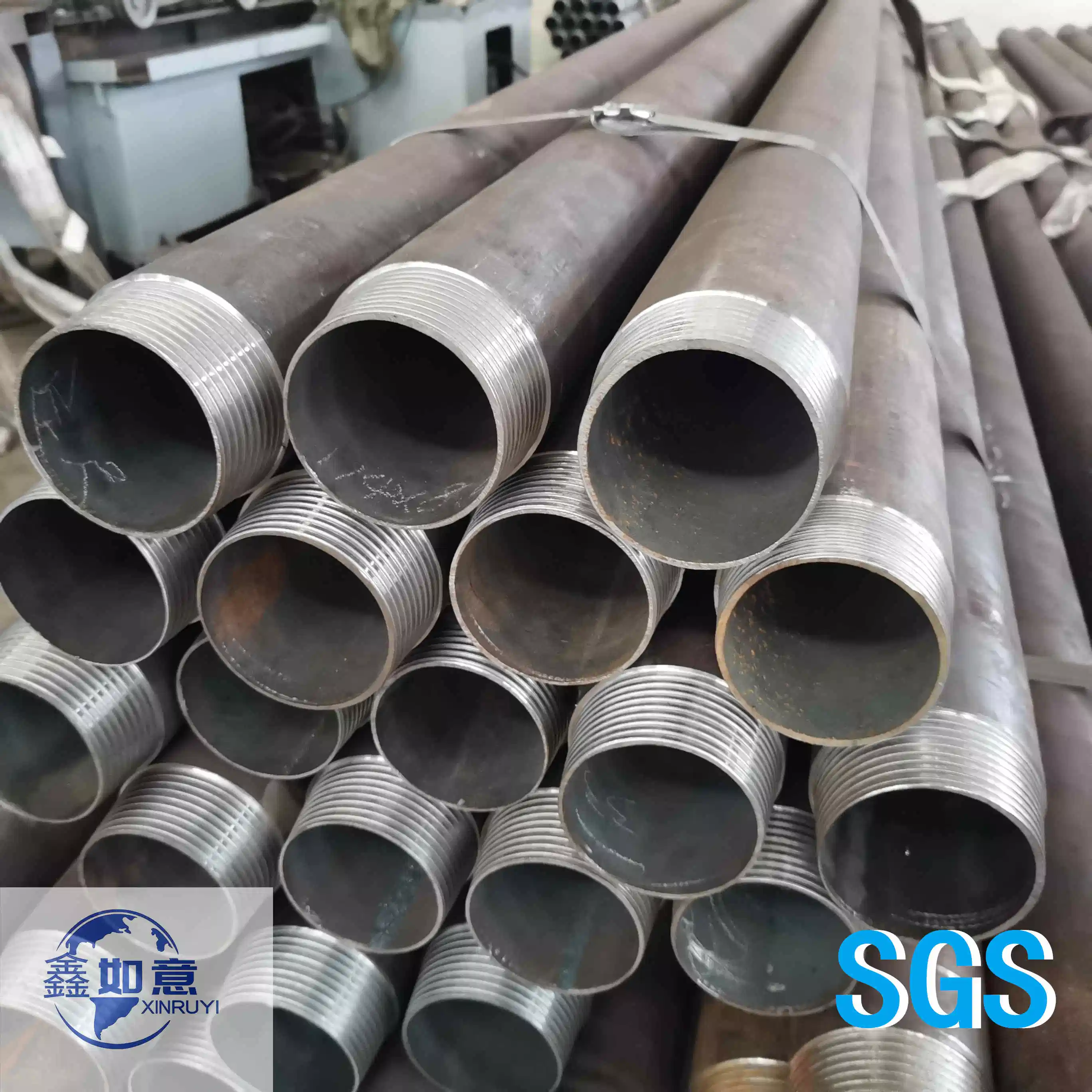 Factory Supply Low Cost Seamless Carbon Steel Pipe Pile for Highway Metro Foundation Made in China