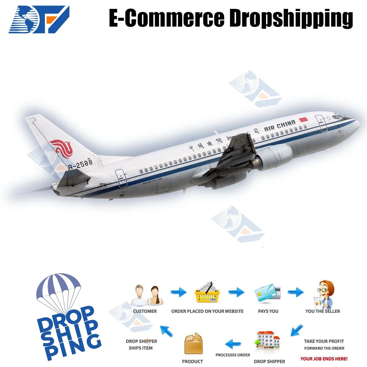 China Best Air Service Dropshipping Agent Freight Forwarder da China Para India