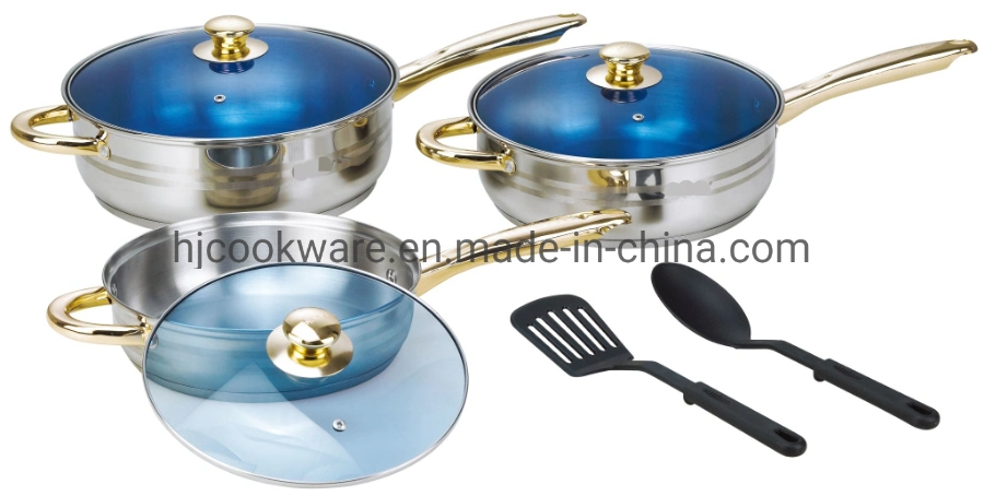 Kitchenware Stainless Steel Frypan for Home Use in 24cm, 26cm, 28cm, 30cm