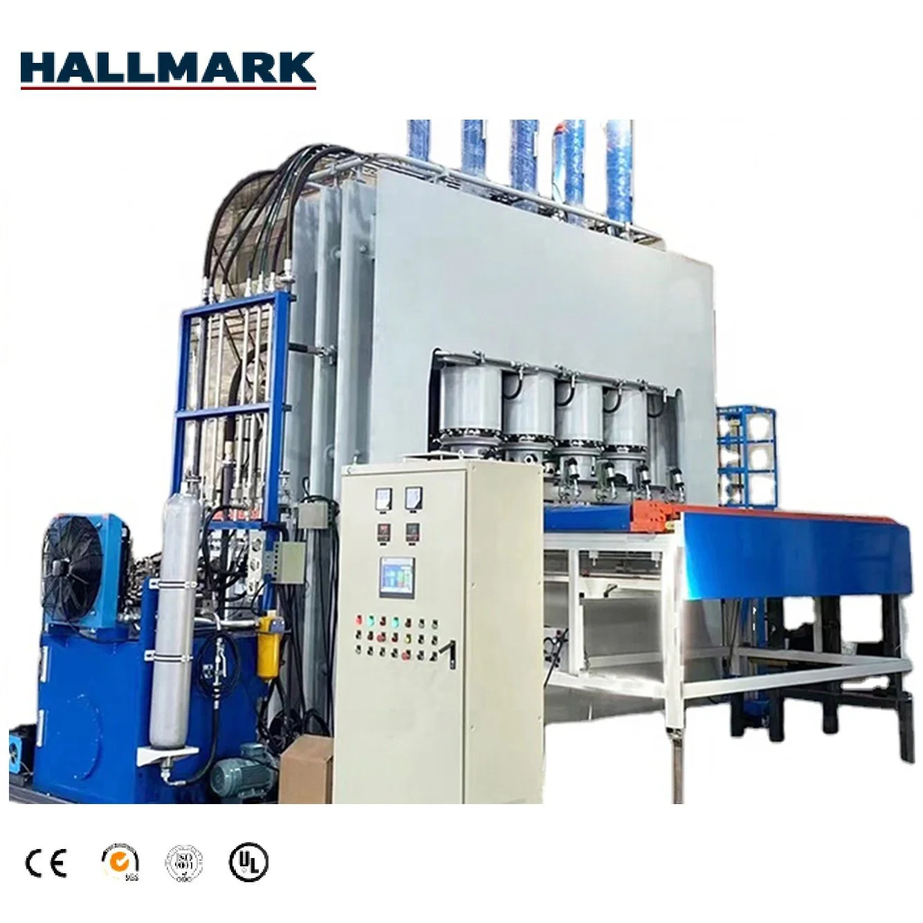 Short Cycle Melamine Laminating Hot Press Machine Production Factory Double Side Hydraulic Laminating Hot Press Machine