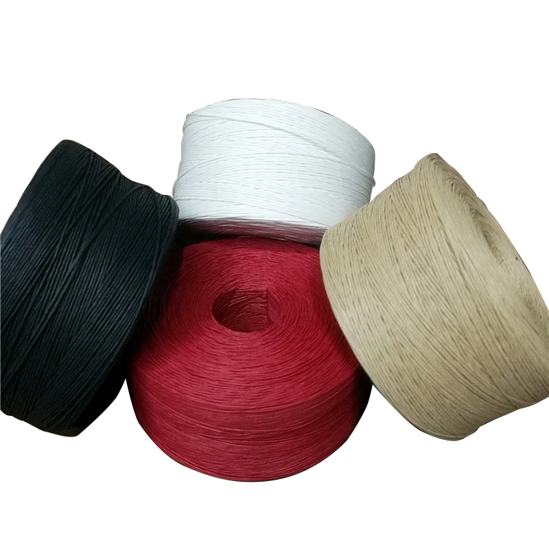 Single Strand Tag Braided Paper Vine Eco-Friendly DIY Hand-Tied Rolls