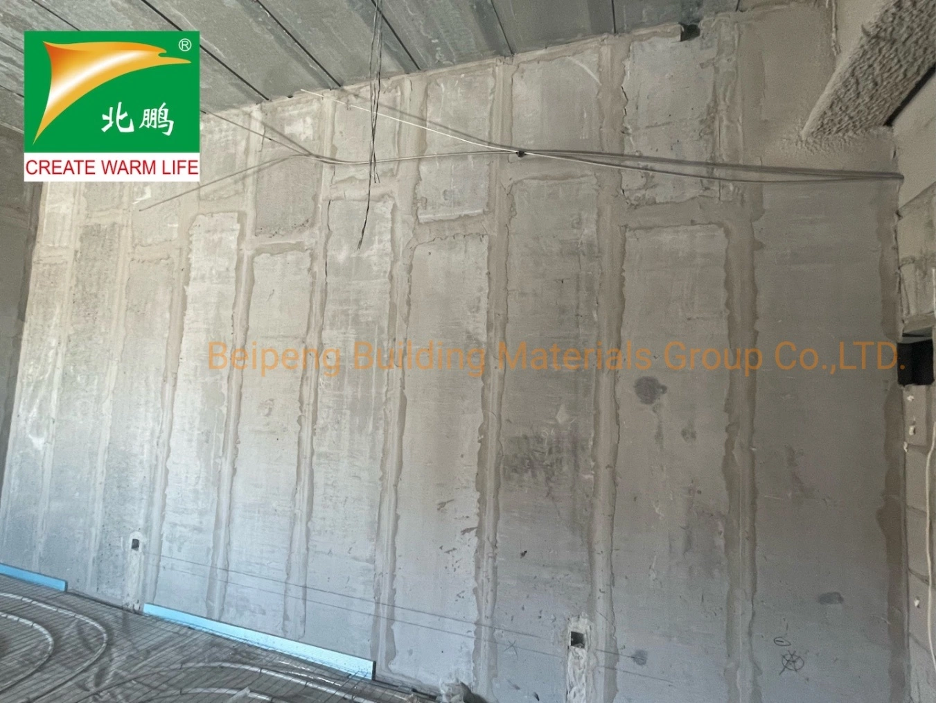Concrete Partition Waterproof Cement Board Fiber Sandwich Panel Wall