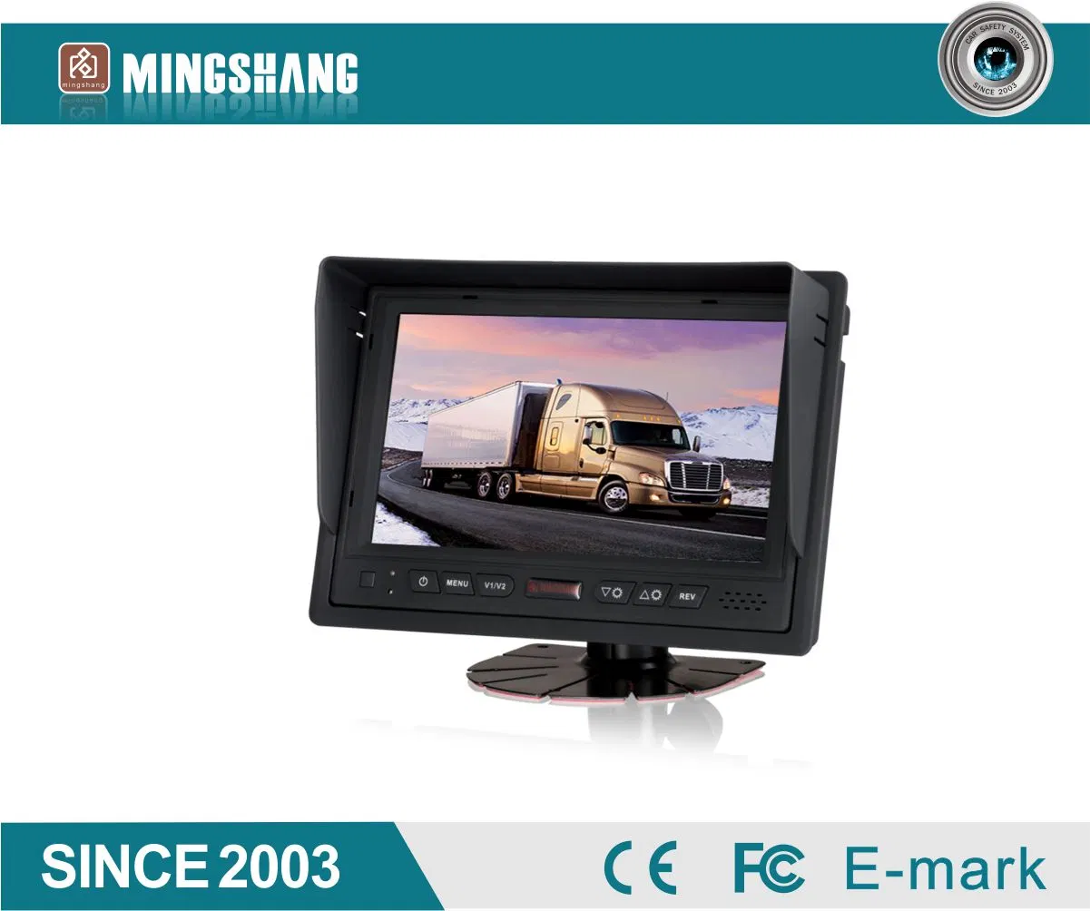 7 Inch Quad Rear View Camera System with Good Night Vision