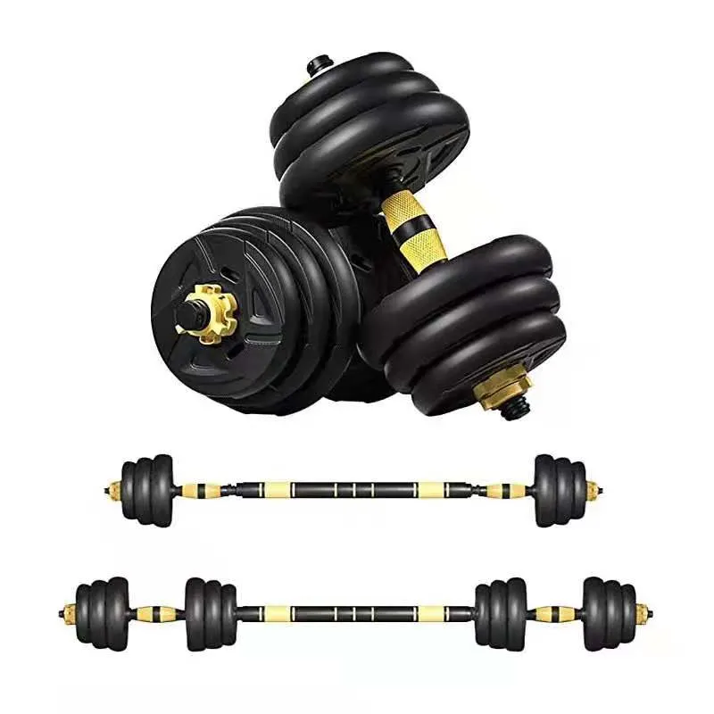 15kg Environment Friendly Adjustable Vinyl Coated Cement Dumbbell