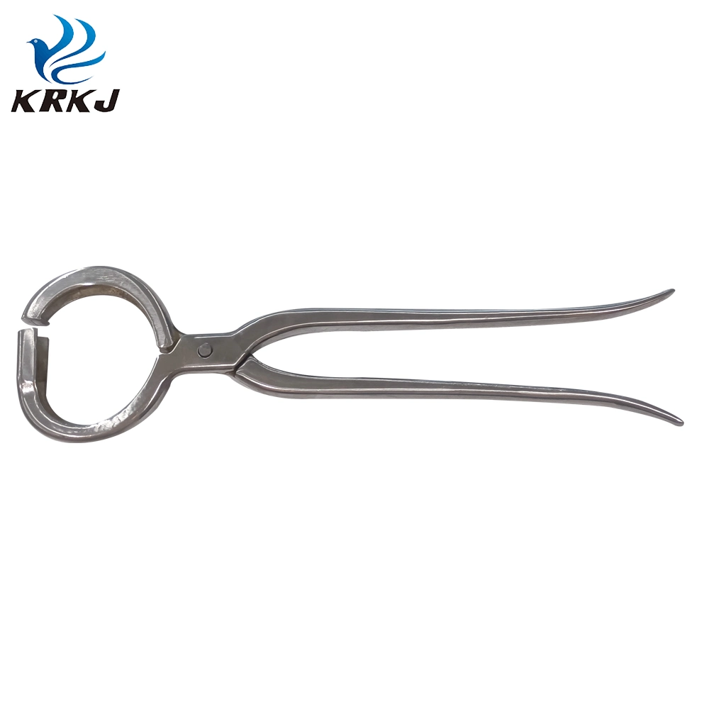 Stainless Steel Bull Nose Ring Applicator Punching Pliers for Cow