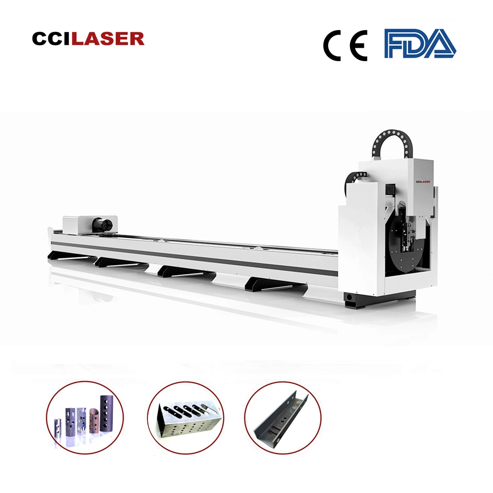 Best Quality Automatic Metal Tube Laser Cutting Machines Fabrication Pipe Tube Laser Cutter Price