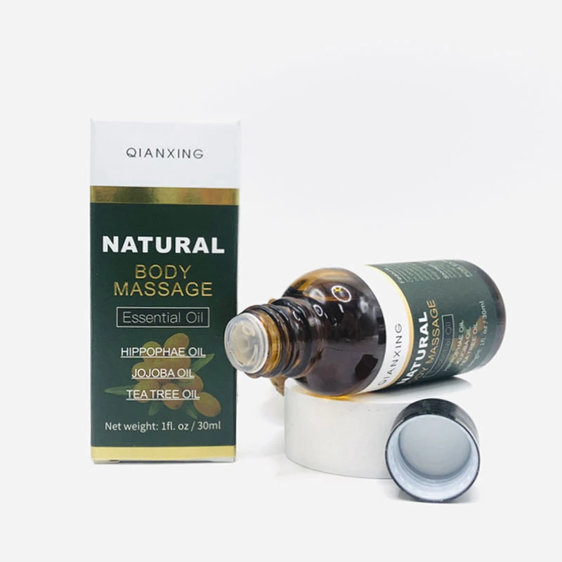 Natural Herbal relaxar Tea Tree Body Massagem óleo essencial para SPA