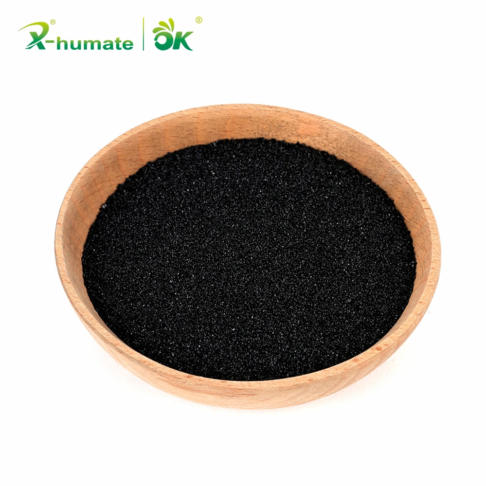 Fast Dissolving Organic Biostimulant Fulvic Acid Potassium Fulvate From Leonardite Source