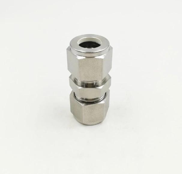 Double Sleeve Joint for Three-End Cone Hydraulic Pipes of CNC Machining Items