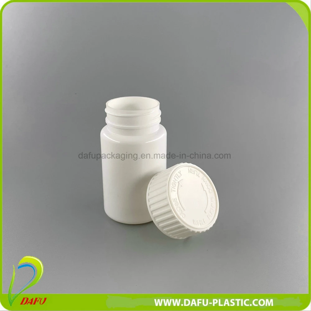 Custom Pet 60ml Pill Plastic Capsule Bottle with Screw Cap