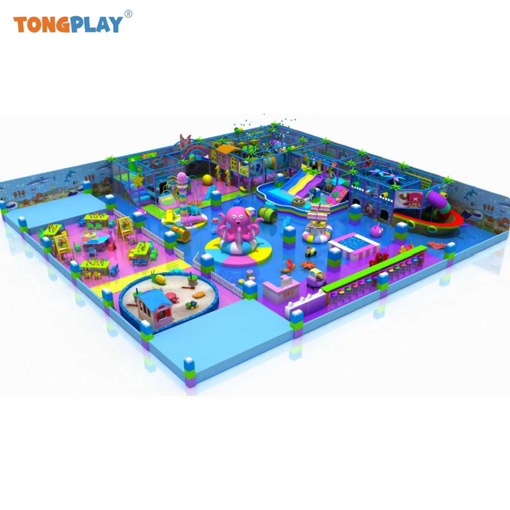 Kids Indoor Playground for Children Play Set Soft Play Games Plastic Toys Factory Supply Equipment