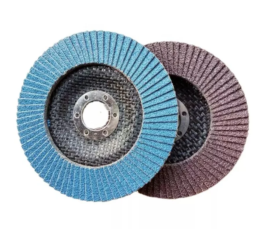 60/80 Grain 40 Grit 4.5 Inch 115 mm Abrasive Flap Disc for Polishing