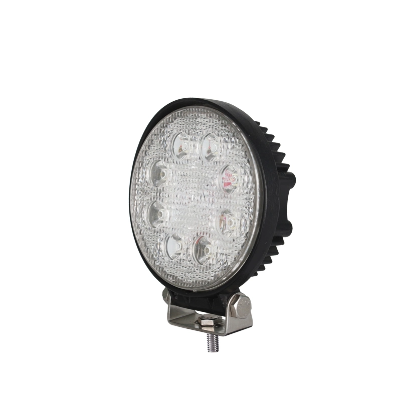 Wholesale/Supplier Waterproof Round 4 Inch 24W LED Work Auto Lights Spot Flood Lamp for Trucks Loaders Excavator Tractor