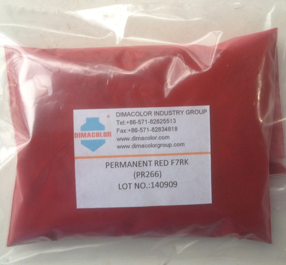 Ink Coating Pigment Red 266 (Permanent Red F7rk)