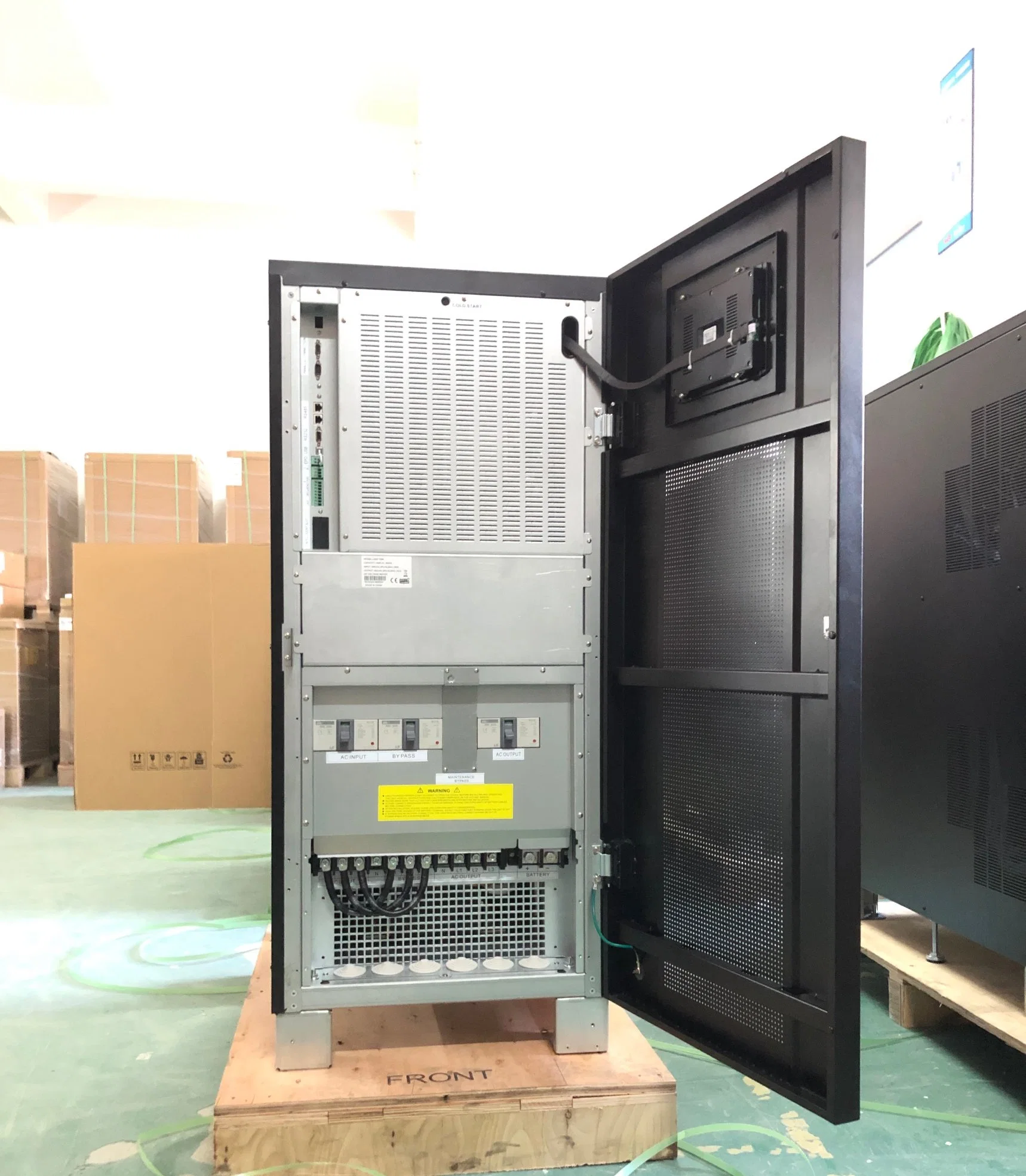 120kVA 3 Phase Online UPS Power Supply for CT Brilliance 16 Slices CT Scan X-Rays Hospital Equipment and Industry Devices