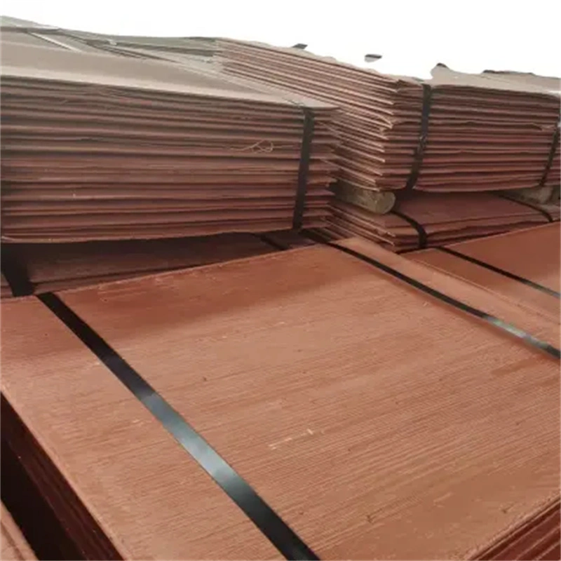 High quality/High cost performance Copper Sheet Metal Sheet Copper Board Laminate Sheet Red Pure 4X8 99.9% Copper Plate Sheets for Construction Pure Copper Cathode Sheet Brass Sheet