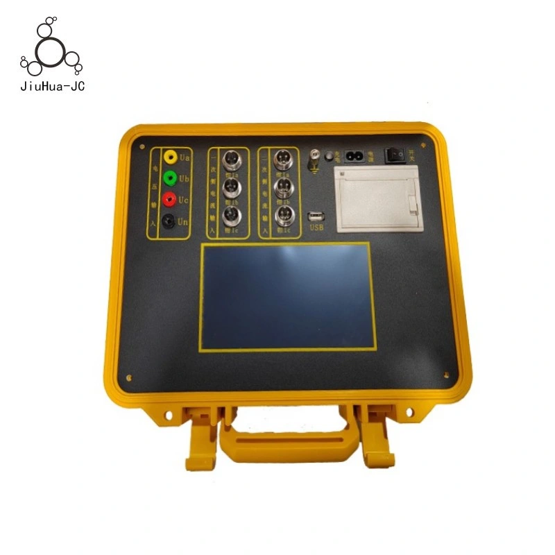 Prueba de medidor de Vector de protección de canal de seis fases de pantalla digital Instrumento