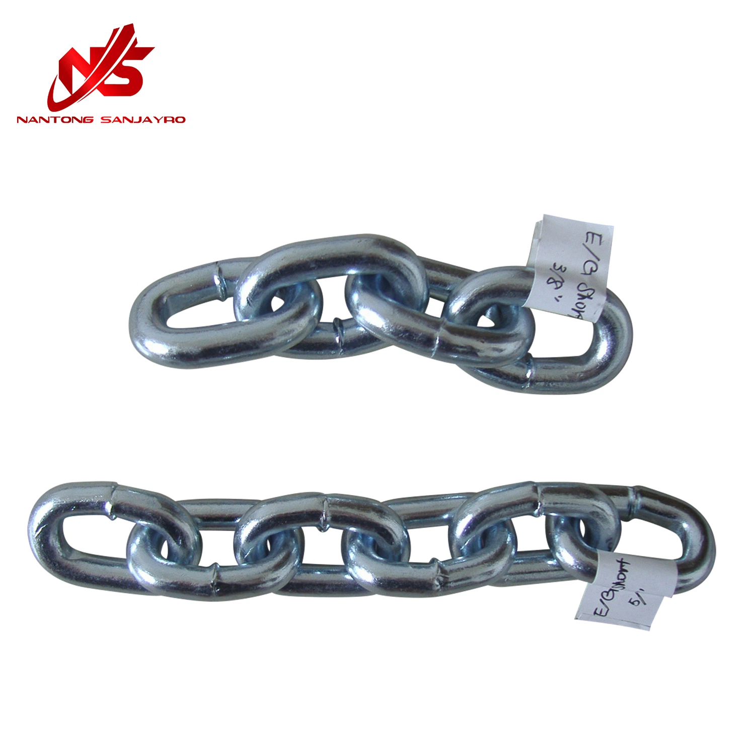 Hardware Electric Galvanzied Welded Steel Long Link Chain Q235 Metal Chain