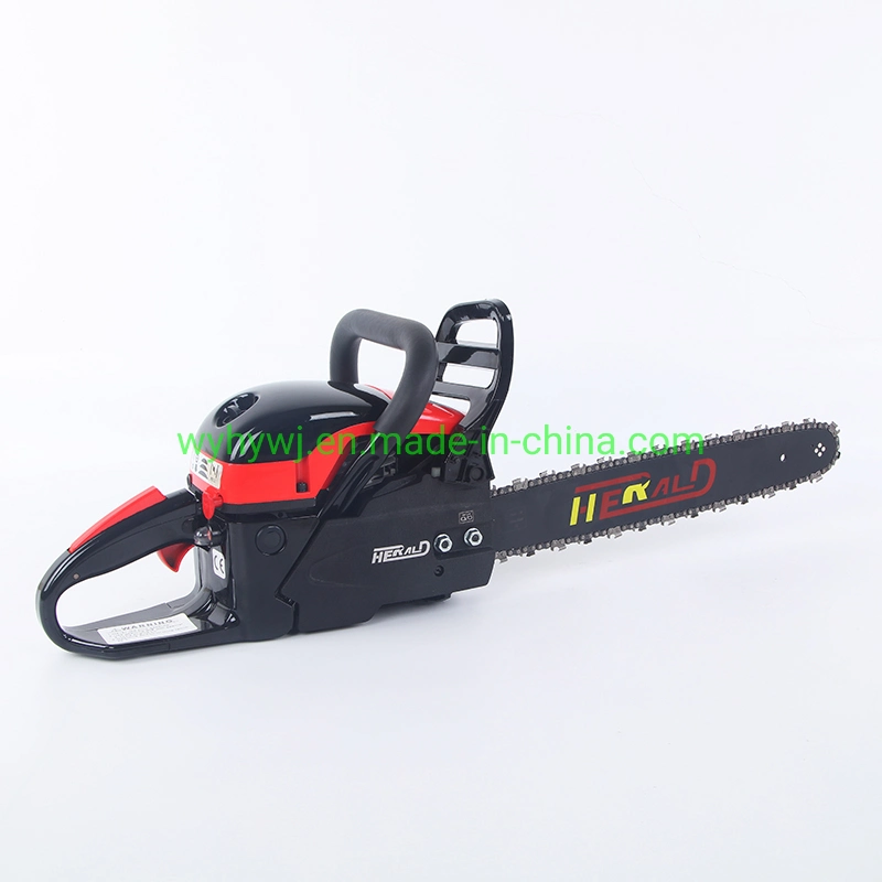 Herald Good Quality 52cc Gasoline Chain Saw Hy-58f with 18'' Trees/Wood Cutting