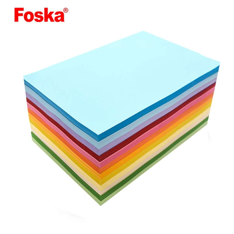 Foska 70gsm A4 papel de copia a color para oficina