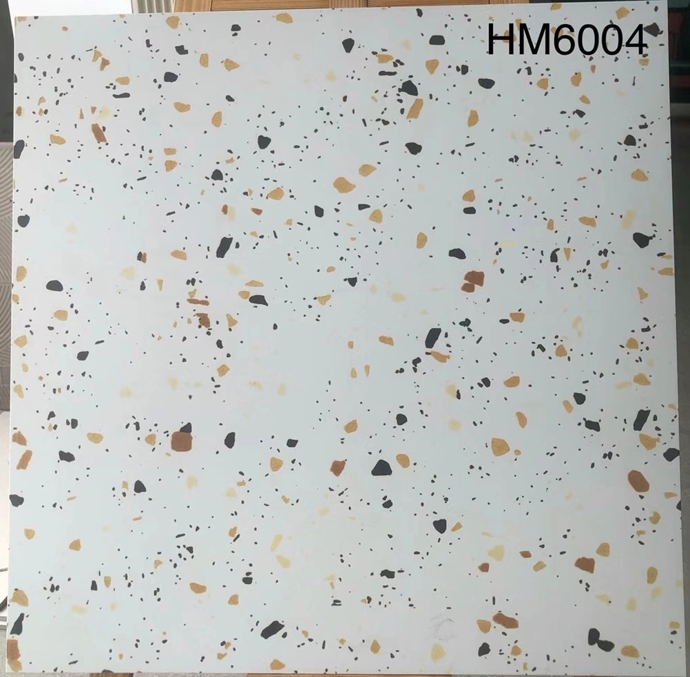 House Decoration Building Material 600X600mm Porcelain Matte Floor Antique Terrazzo Rustic Tile