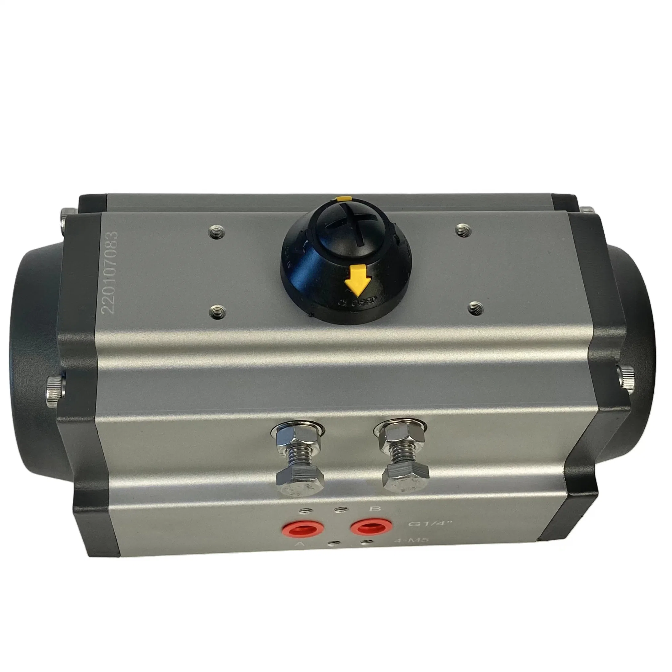 Anodized Aluminum Rack and Pinion Pneumatic Actuator