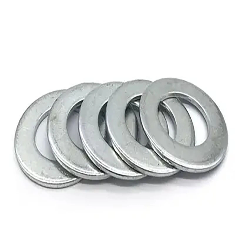 Original Factory Wholesale/Supplier High Strength DIN125 Galvanized Metal Plain Round Thin M4 M5 M6 M13 Stainless Steel Flat Washers