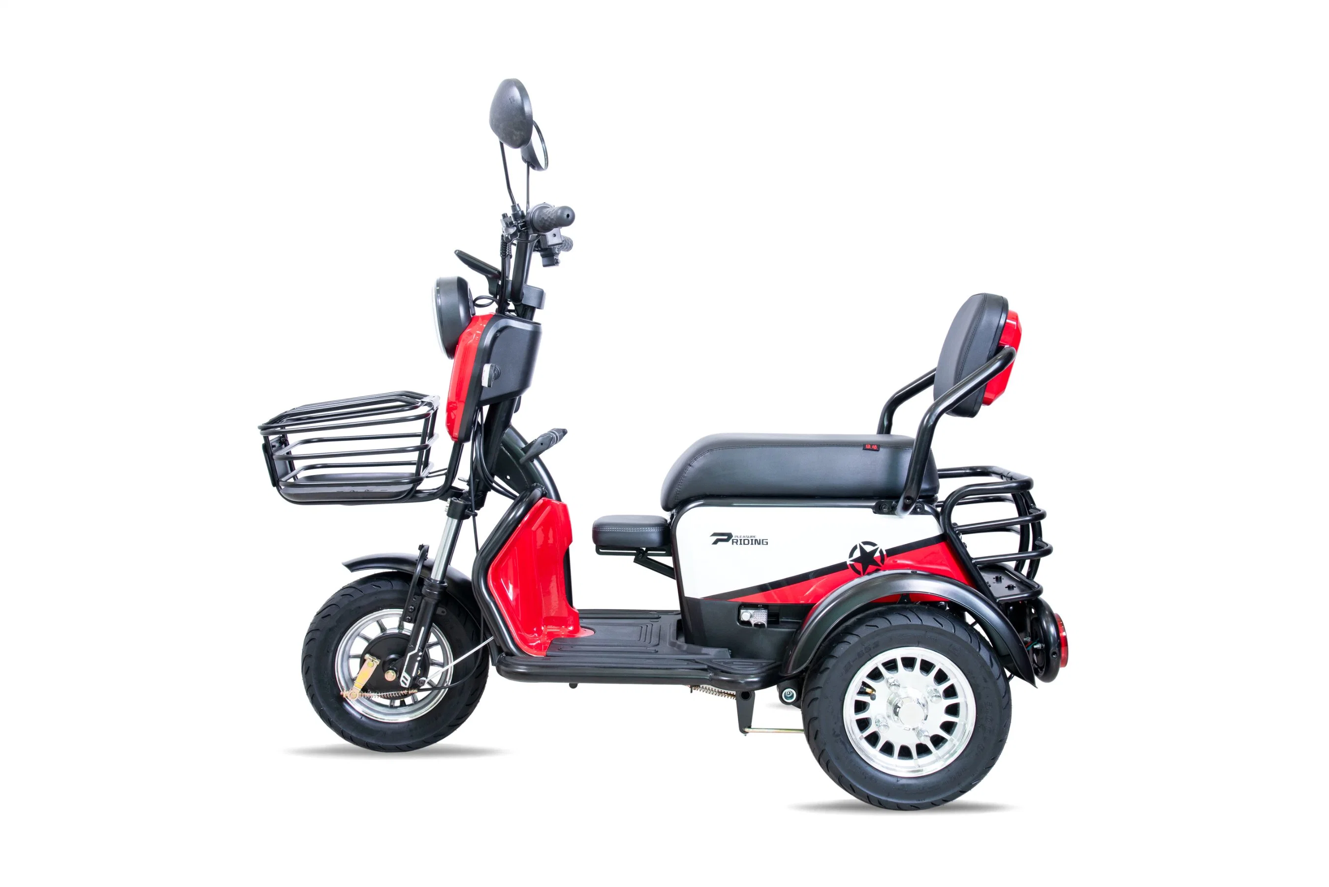 Electric Scooter Motorcycle with Seat 3 Wheel Electric 5000W Tricycle