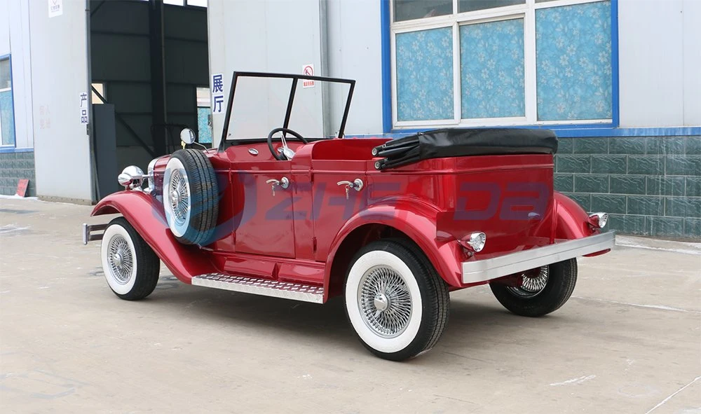 New Modal Modern Classic Convertible Passenger Cart Electric Antique Classic Car CE Approved