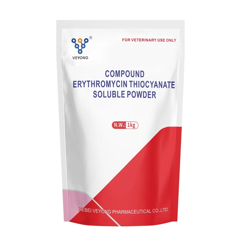 Suministro de fábrica medicamento producto compuesto Erythromycin Thyocianate soluble polvo con Certificación GMP