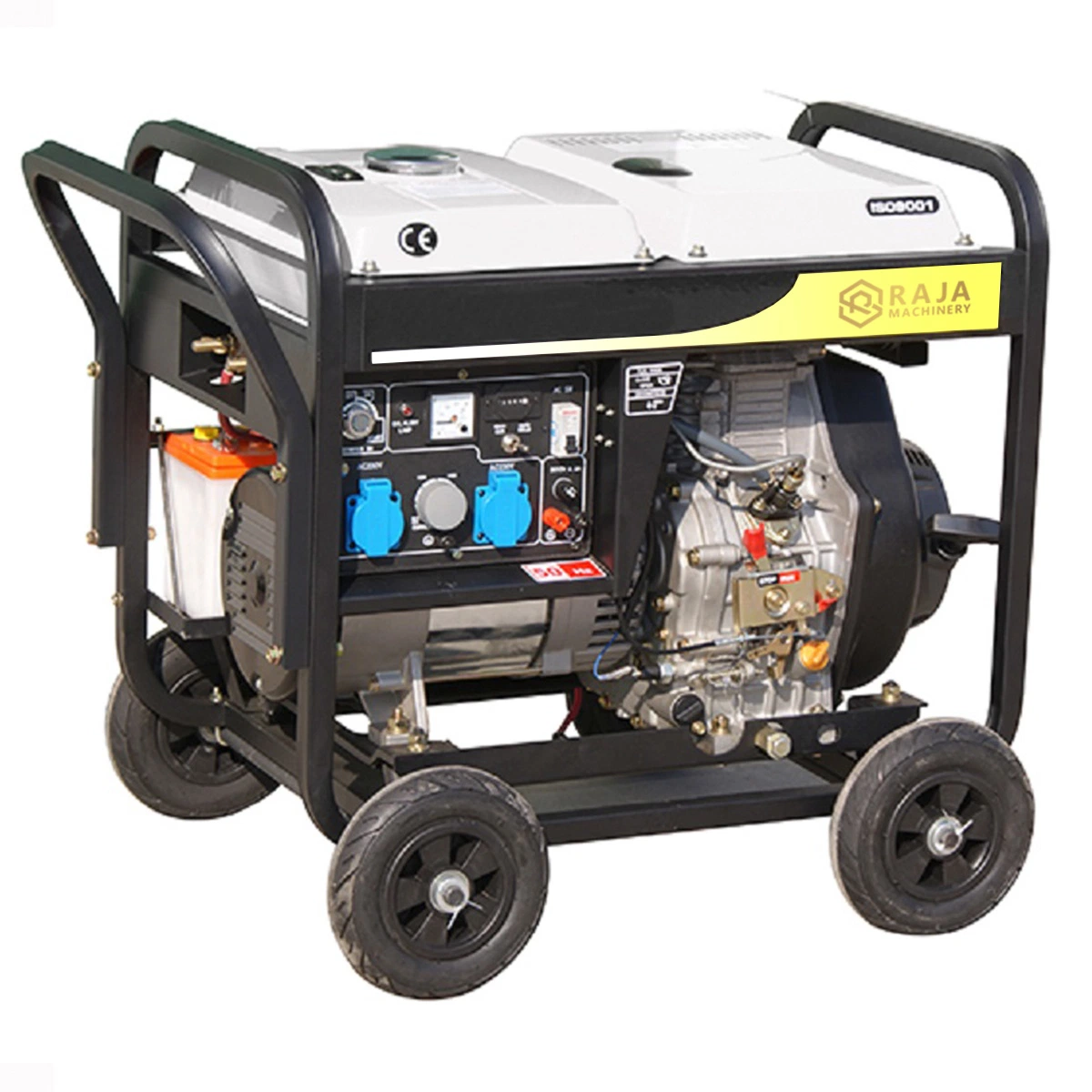 Air Cooled Multipurpose  2.2KW Diesel Welding Generator for outdoor pipe use